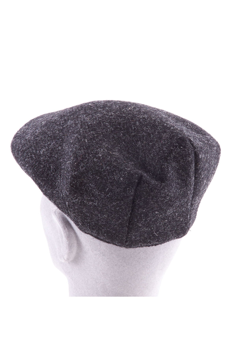 Cap Harris Tweed Charcoal