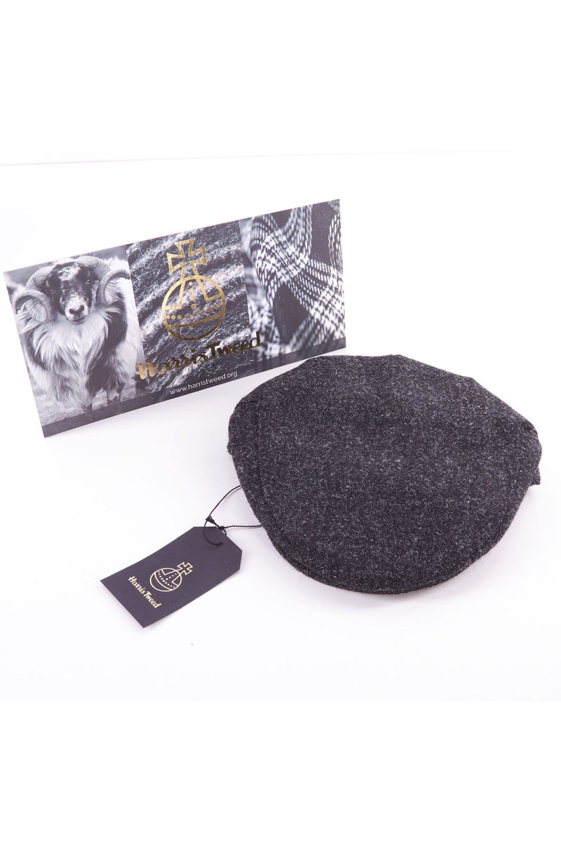 Cap Harris Tweed Charcoal