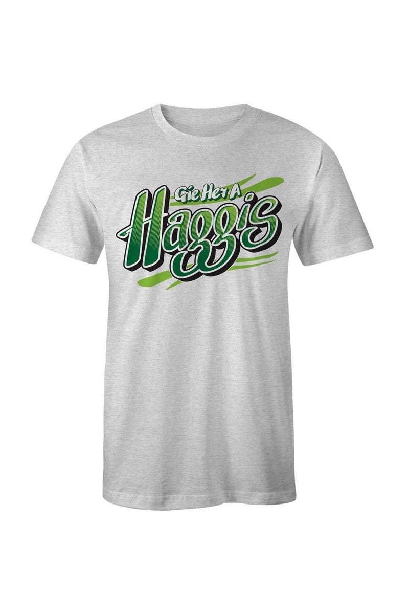 T-shirt Gie Her A Haggis Grey