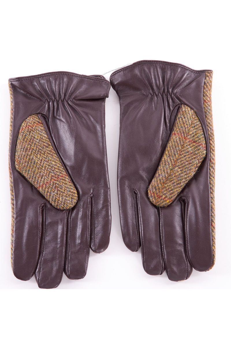 Gloves Harris Tweed Chestnut