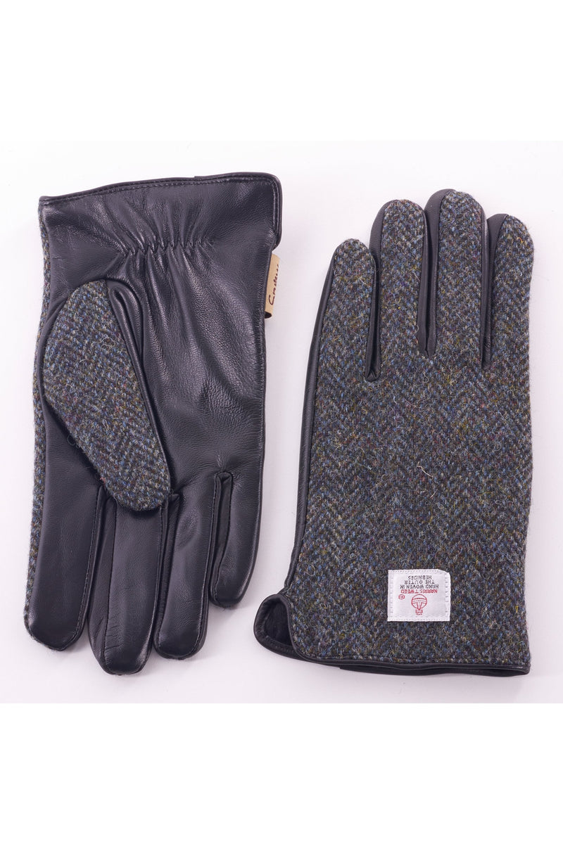 Gloves Harris Tweed Charcoal