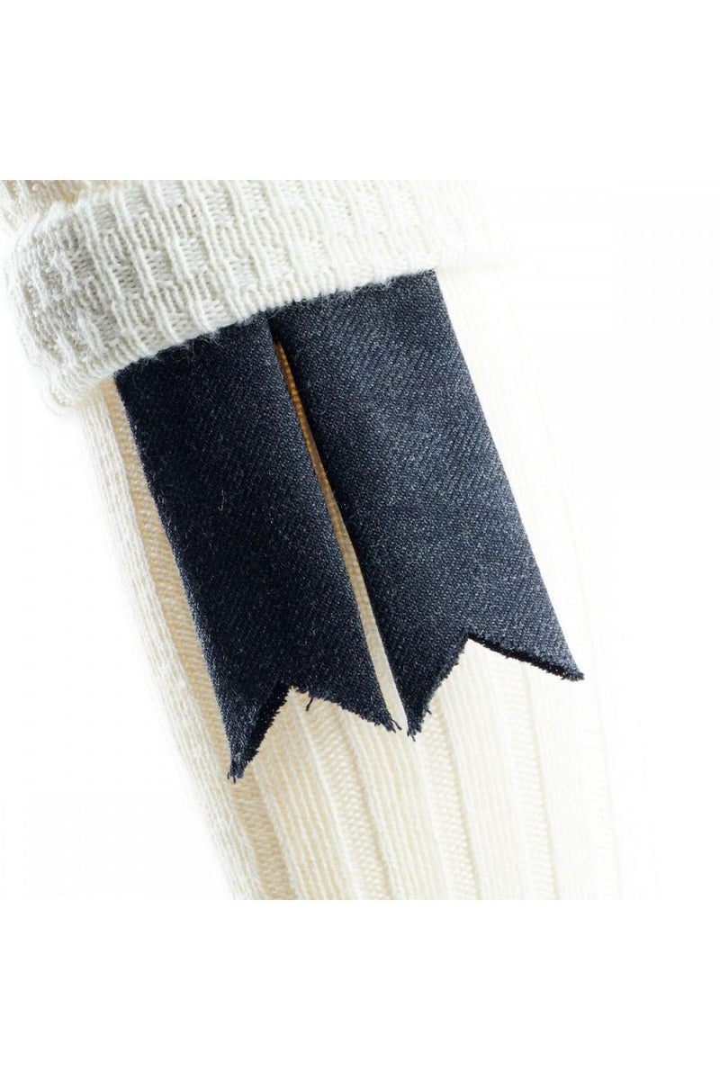 Garter flashes Charcoal Twill