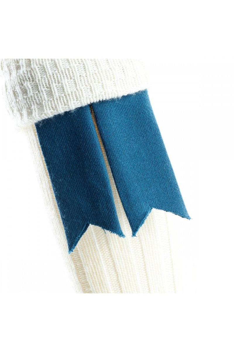 Garter flashes Blue Muted