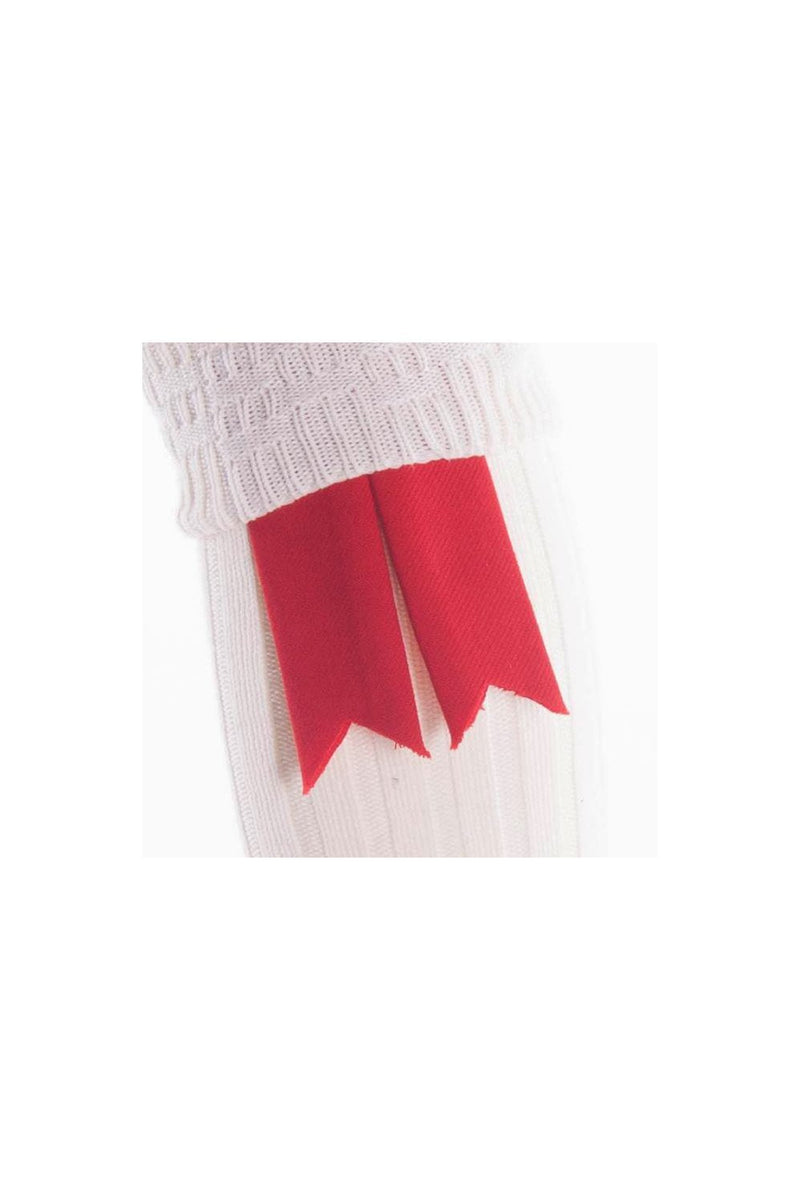 Garter flashes Scarlet