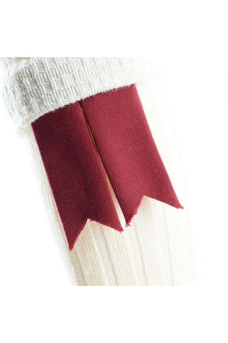 Garter flashes Red Muted