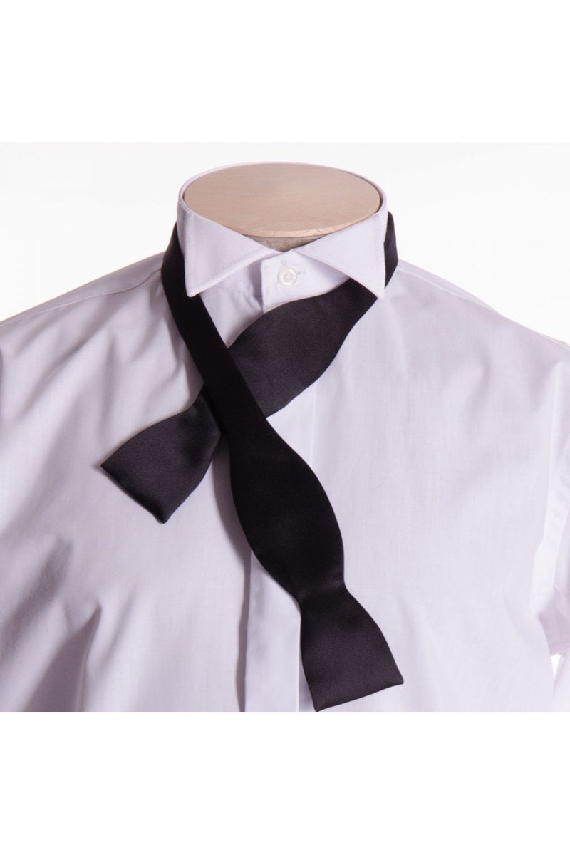 Shirt Wing Collar Plain White