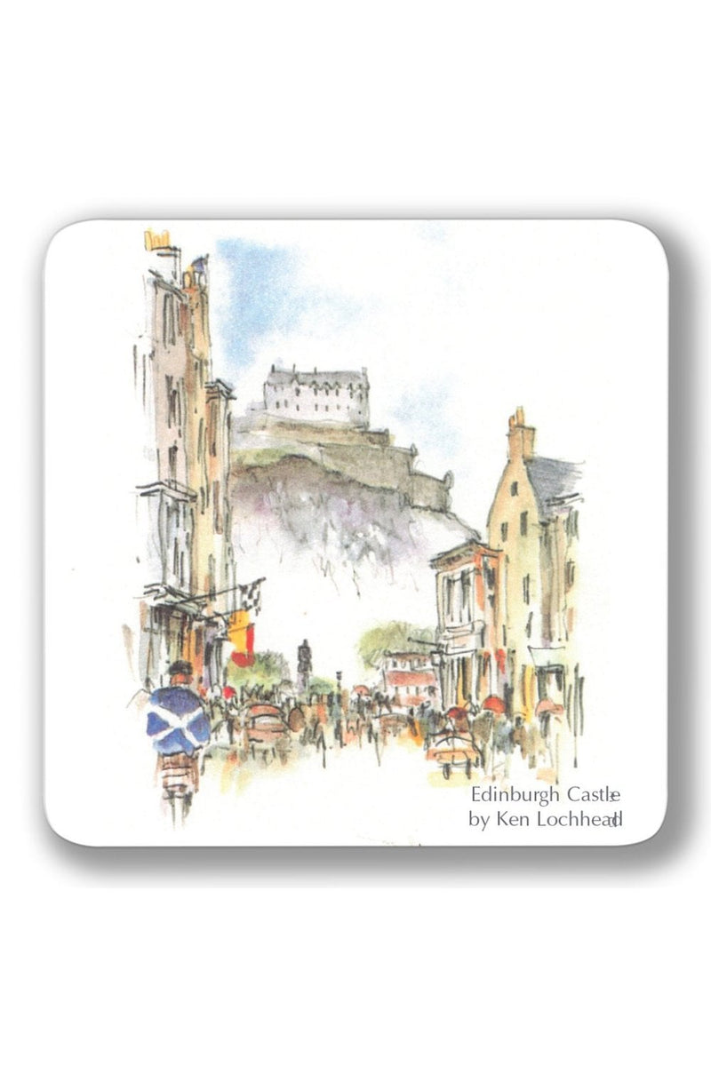 Coaster Edinburgh Castle of Castle Street