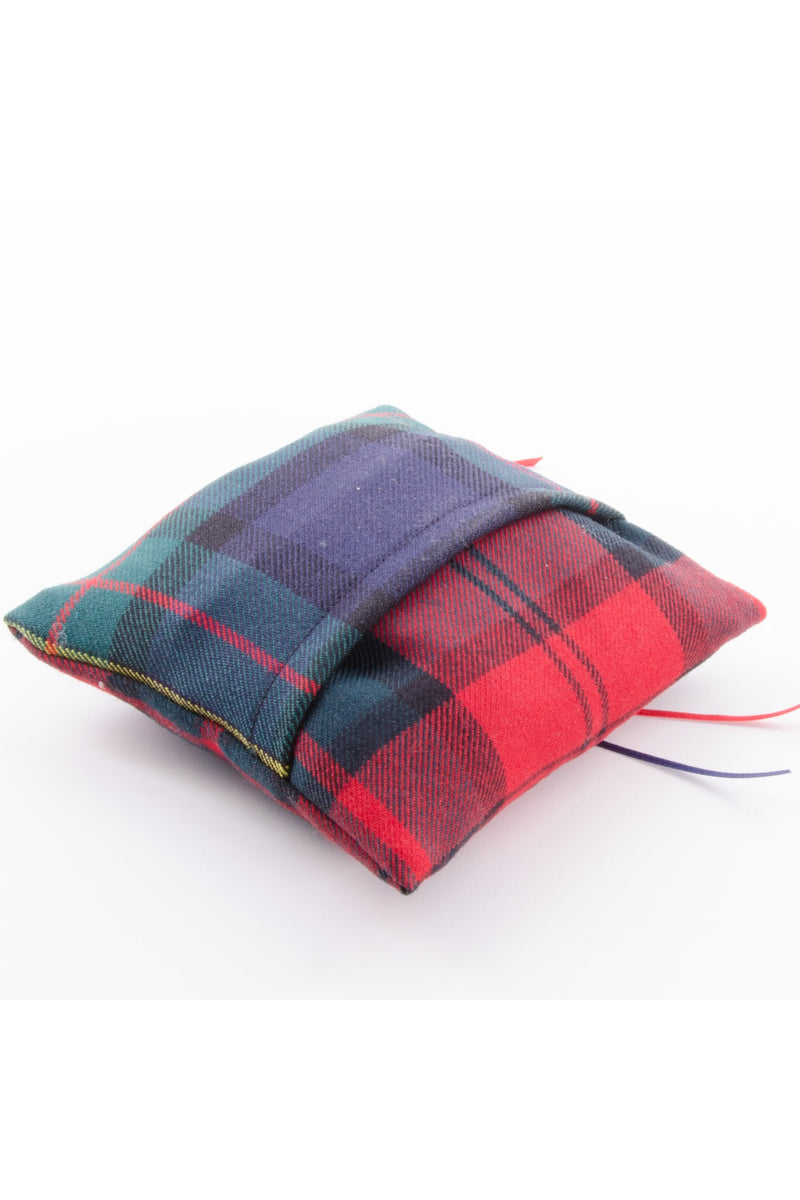 Ring Cushion Two Tartans