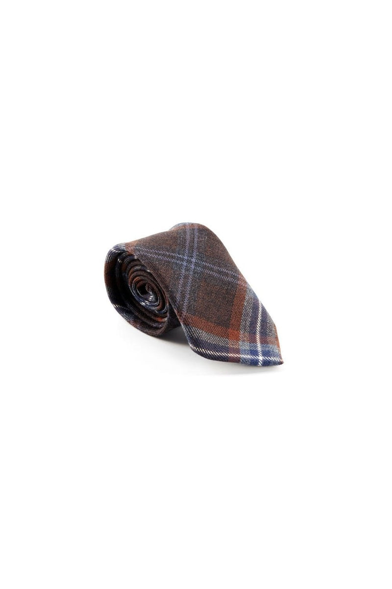 Hebridean Peat Tartan Tie