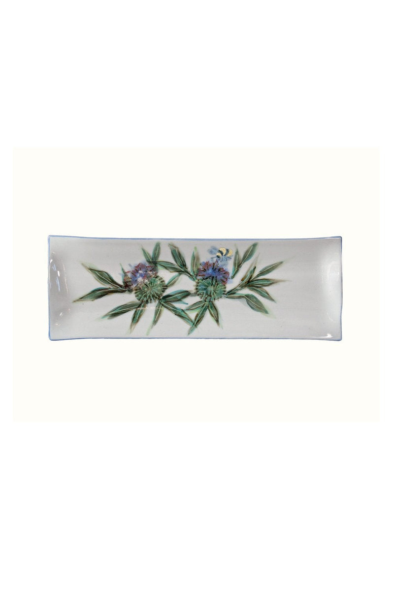 Dish Rectangle Long Thistle