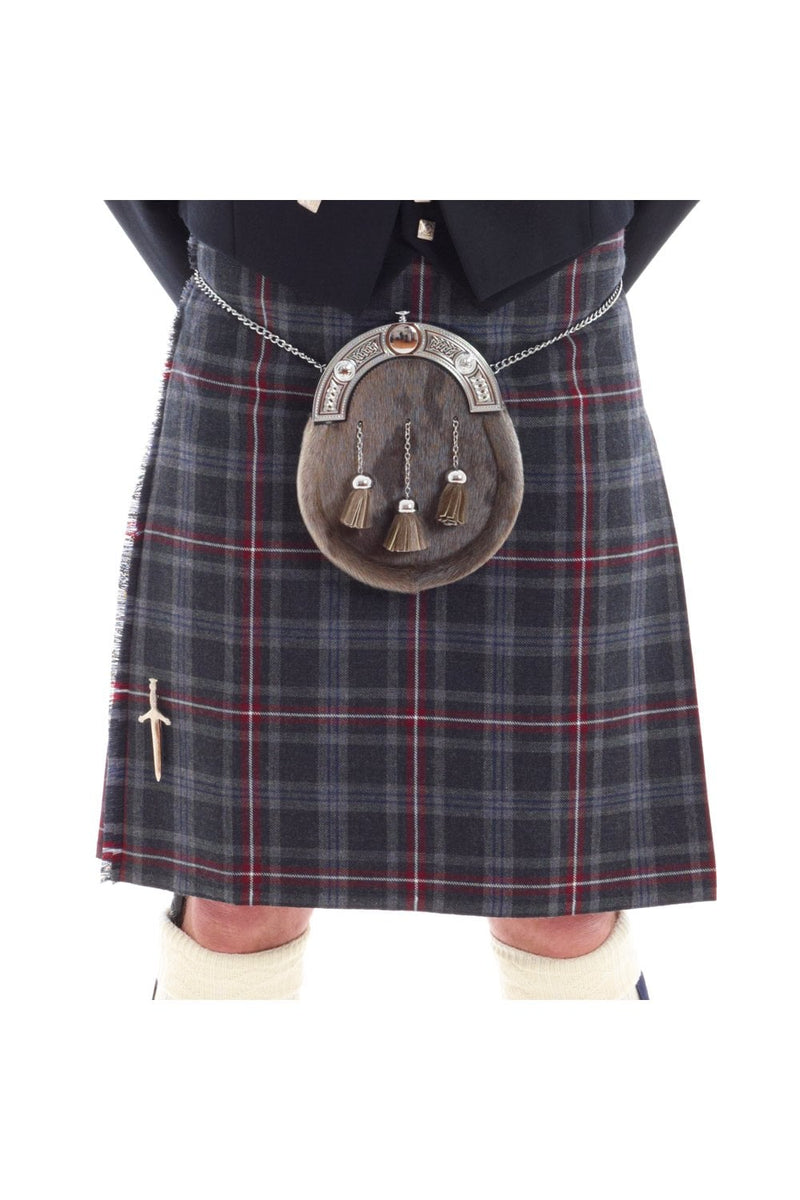 Handmade 8 Yard Hebridean Heather Kilt