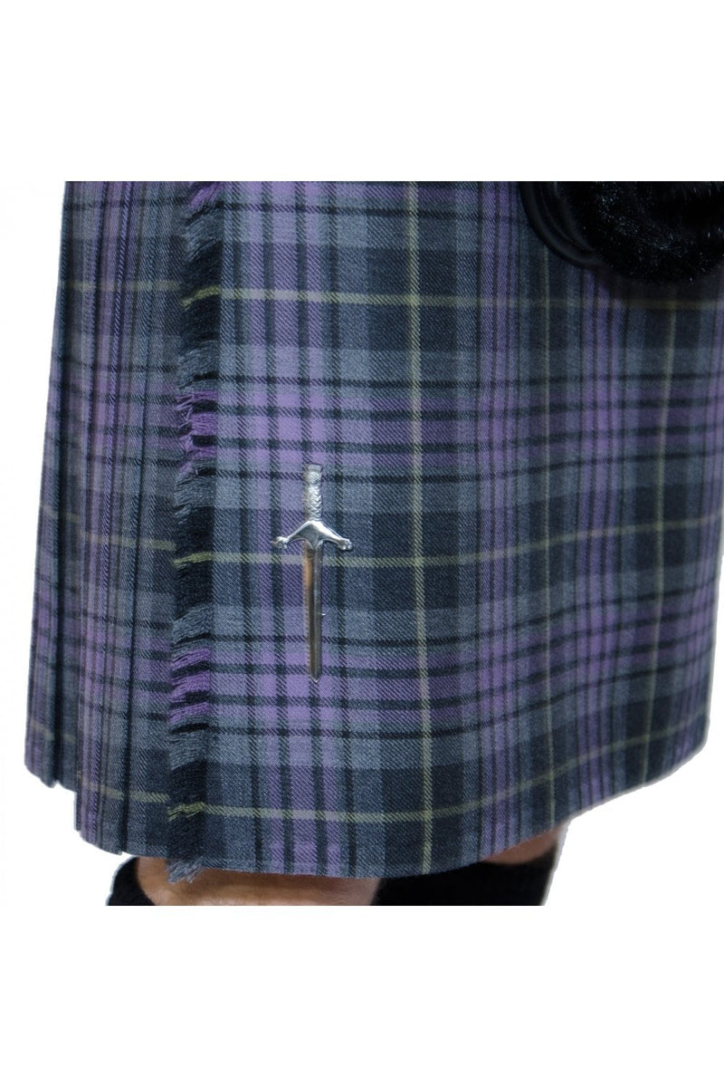 Handmade 8 Yard Jaggy Thistle Kilt