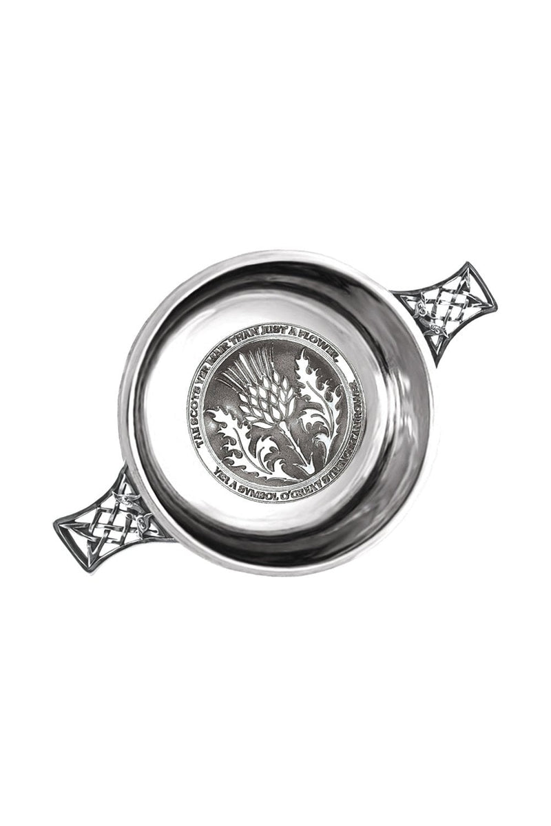 Quaich Tae a Thistle 3.5 inch