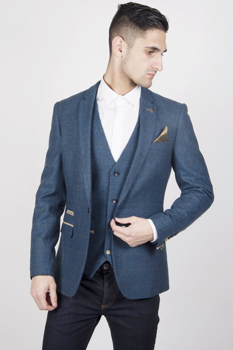 Suit Jacket Dion Blue