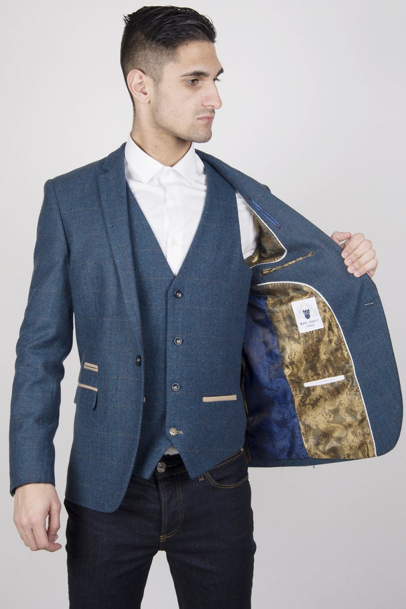 Suit Jacket Dion Blue