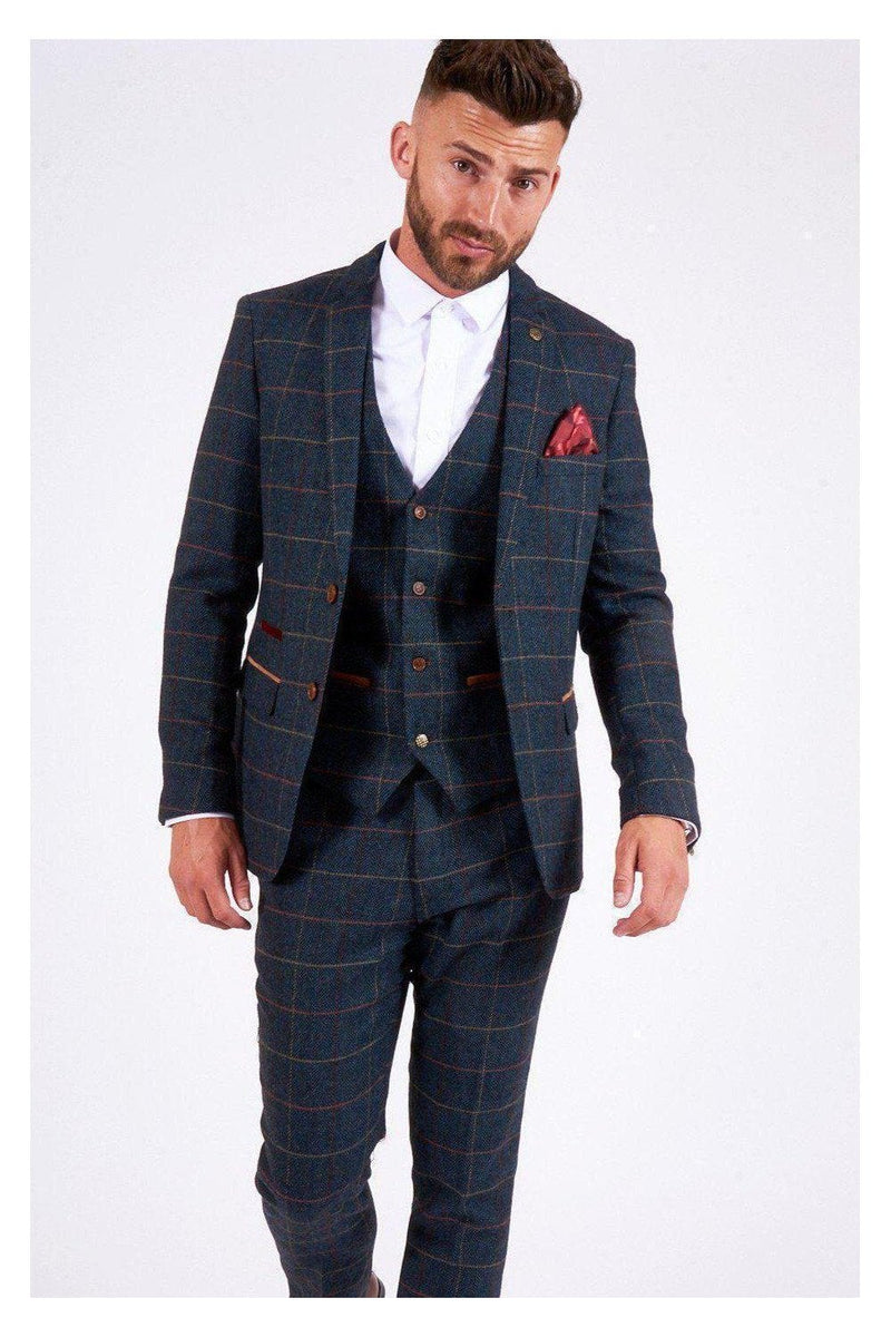 Suit Jacket Eton Blue