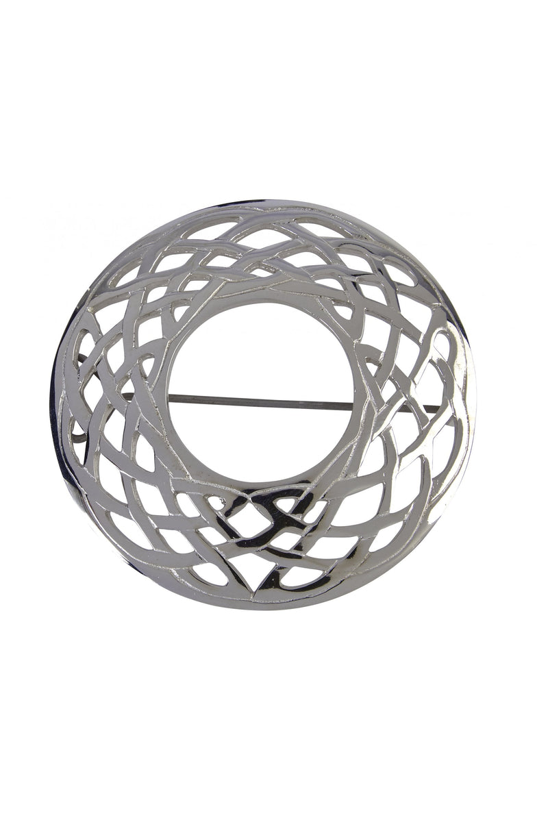 Plaid Brooch Celtic Design
