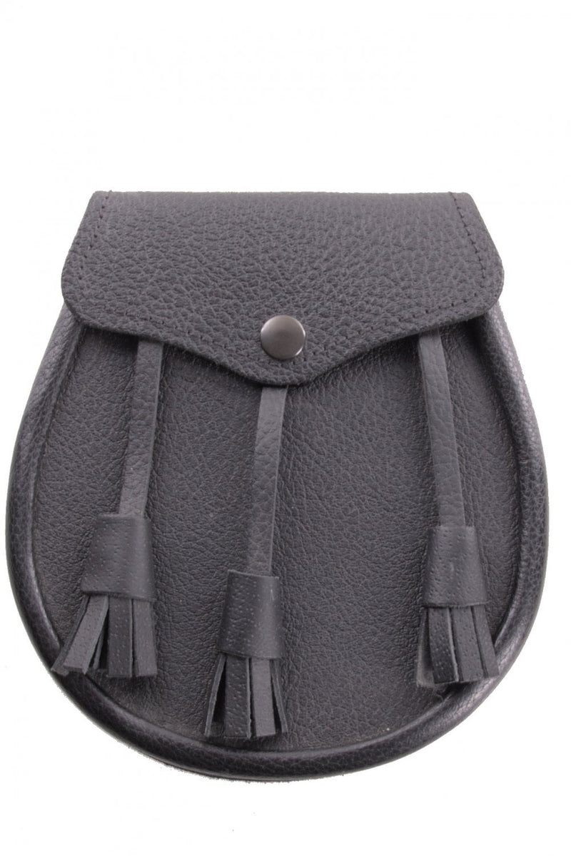 Sporran 8GS Black Leather