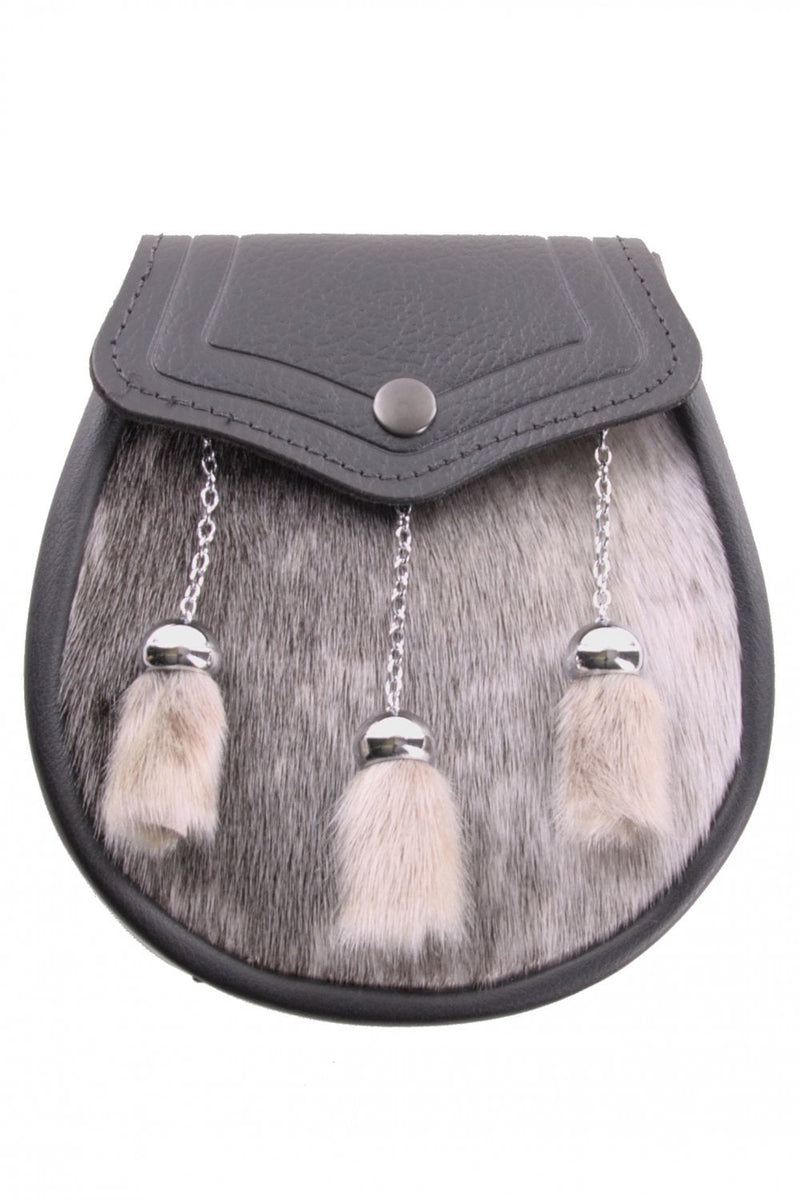 Sporran SHEP Grey Seal Skin