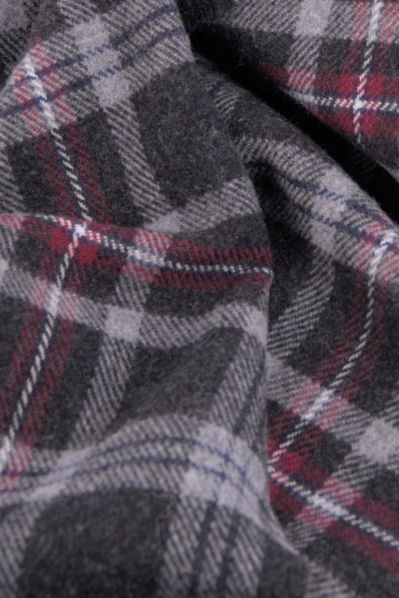 Hebridean Heather Tartan Scarf