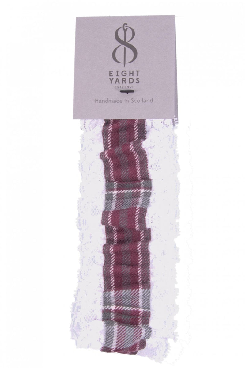 Ladies Hearts FC Tynecastle Tartan and Lace Garter