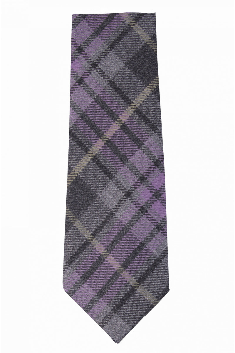 Jaggy Thistle Tartan Tie