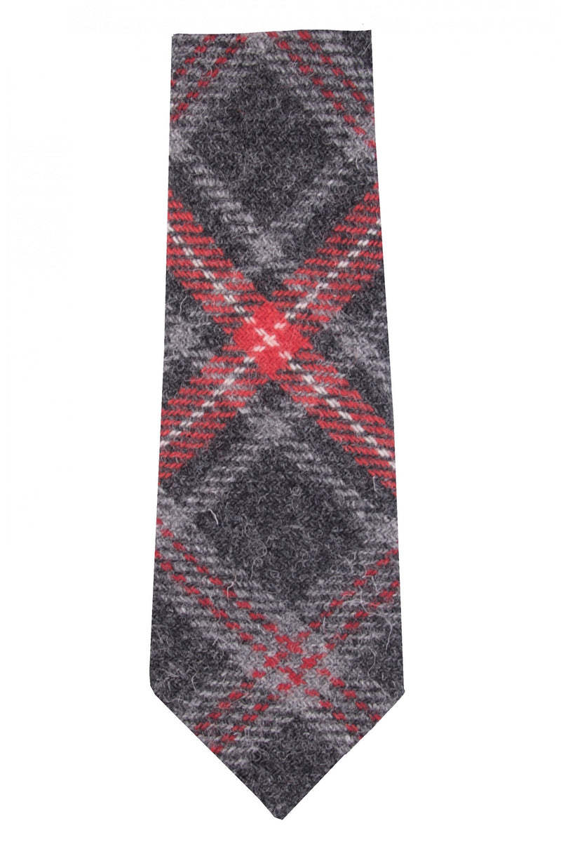 Harris Tweed Hebridean Fire Tartan Tie