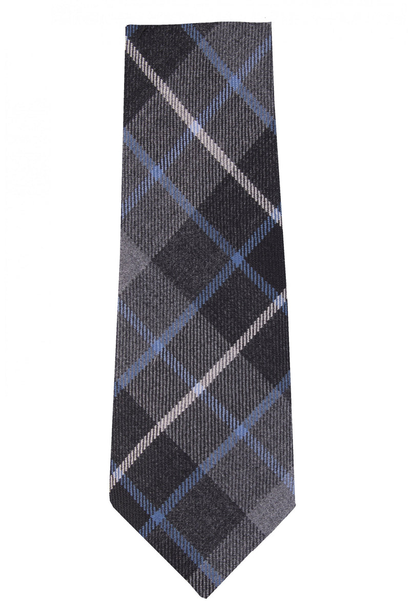 Ancient Blue Scott Tartan Tie