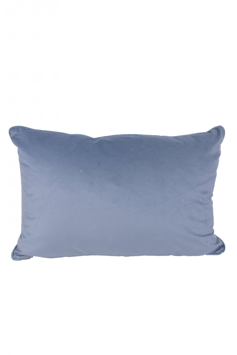 Cushion Moray Aqua Jacquard Weave