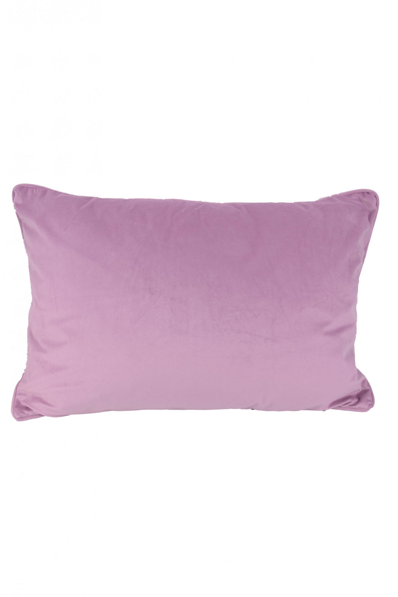 Cushion Moray Violet Jacquard Weave