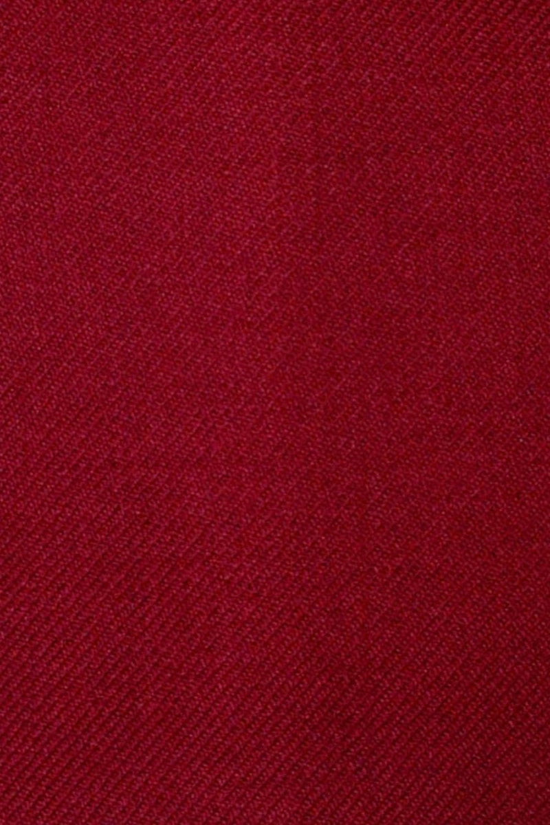 Pocket Square Ruby Red