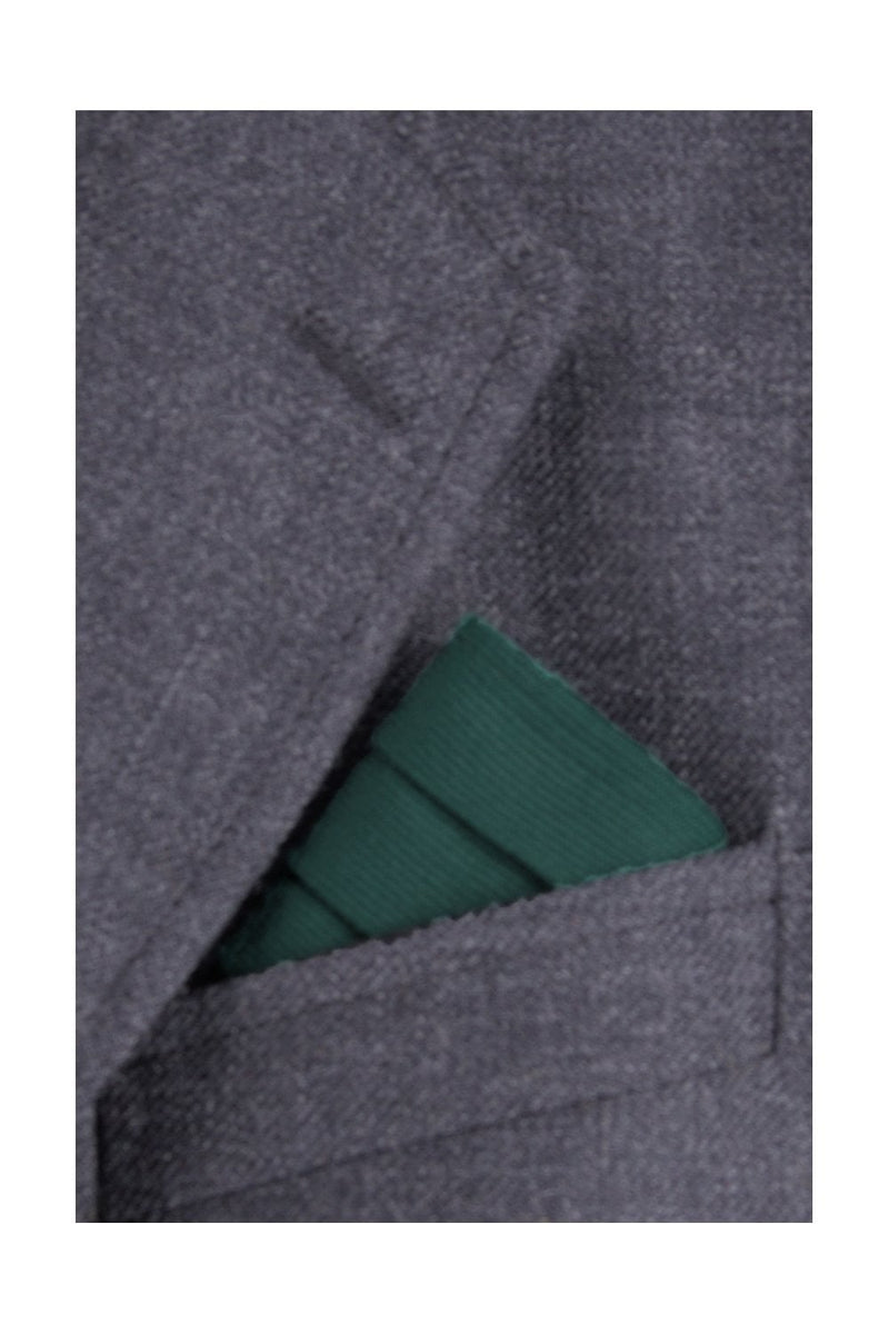 Pocket Square Green Ancient