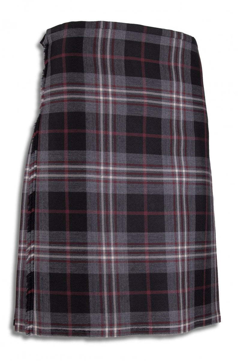 Handmade 8 Yard Claret Scott Kilt