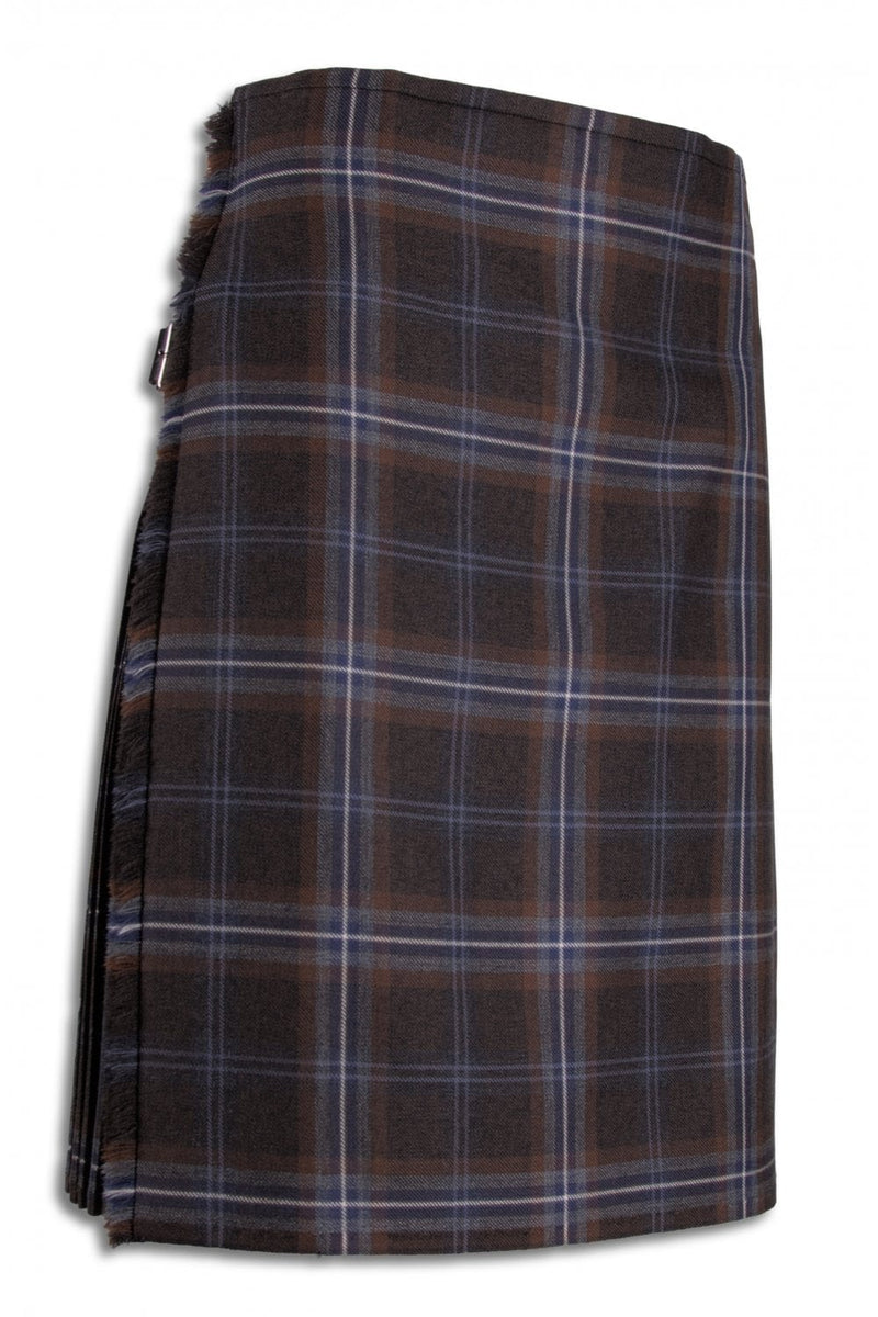 Handmade 8 Yard Hebridean Peat Kilt