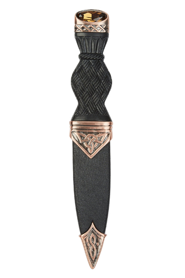 Copper Celtic Sgian Dubh