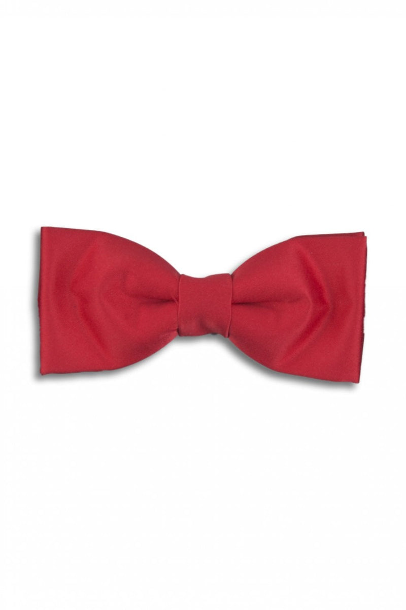 Red Narrow Bow Tie