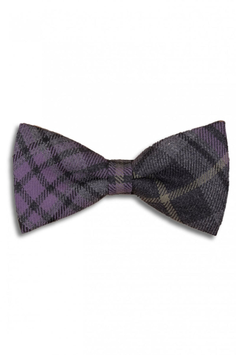 Jaggy Thistle Tartan Bow Tie
