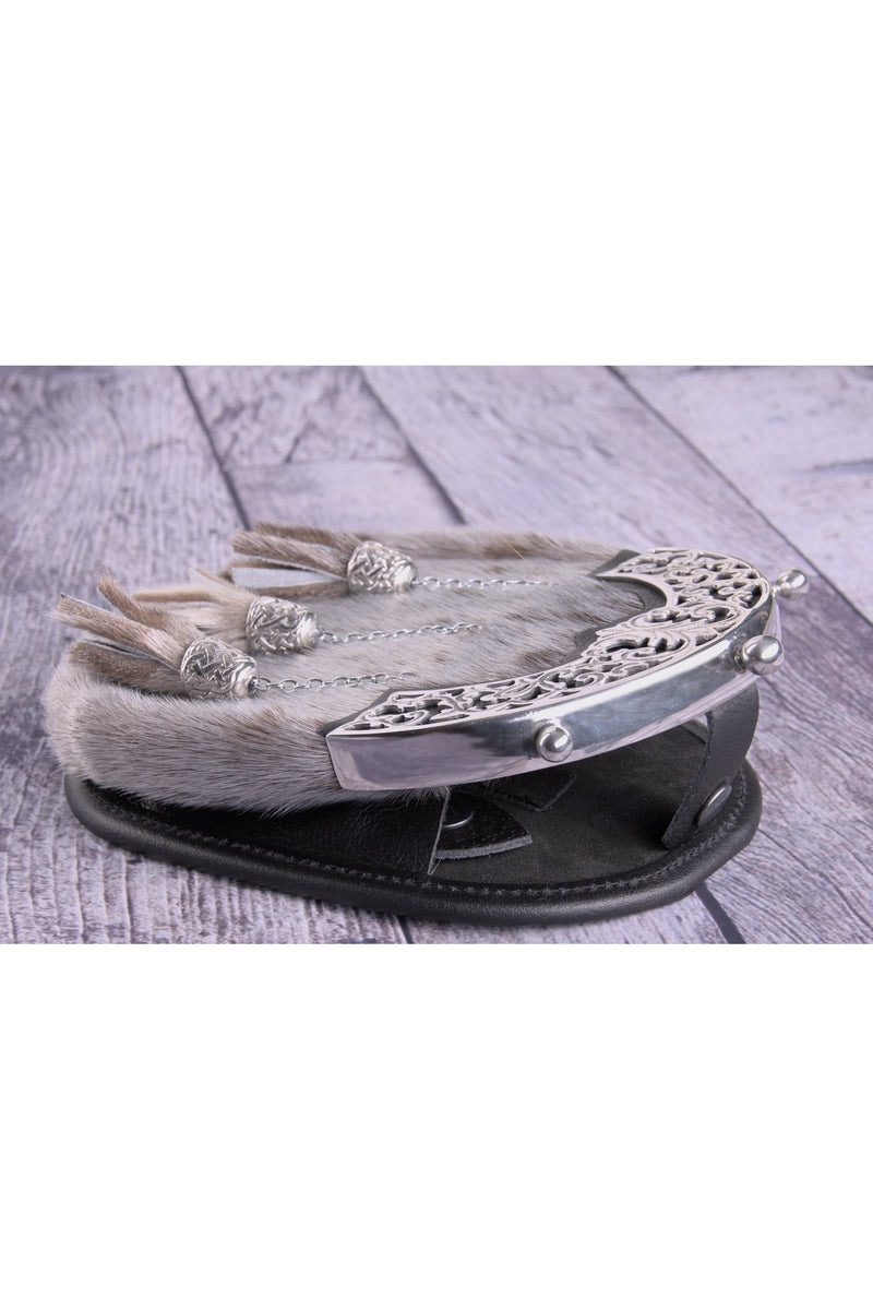 Sporran Celtic Vine Ring Seal Polished