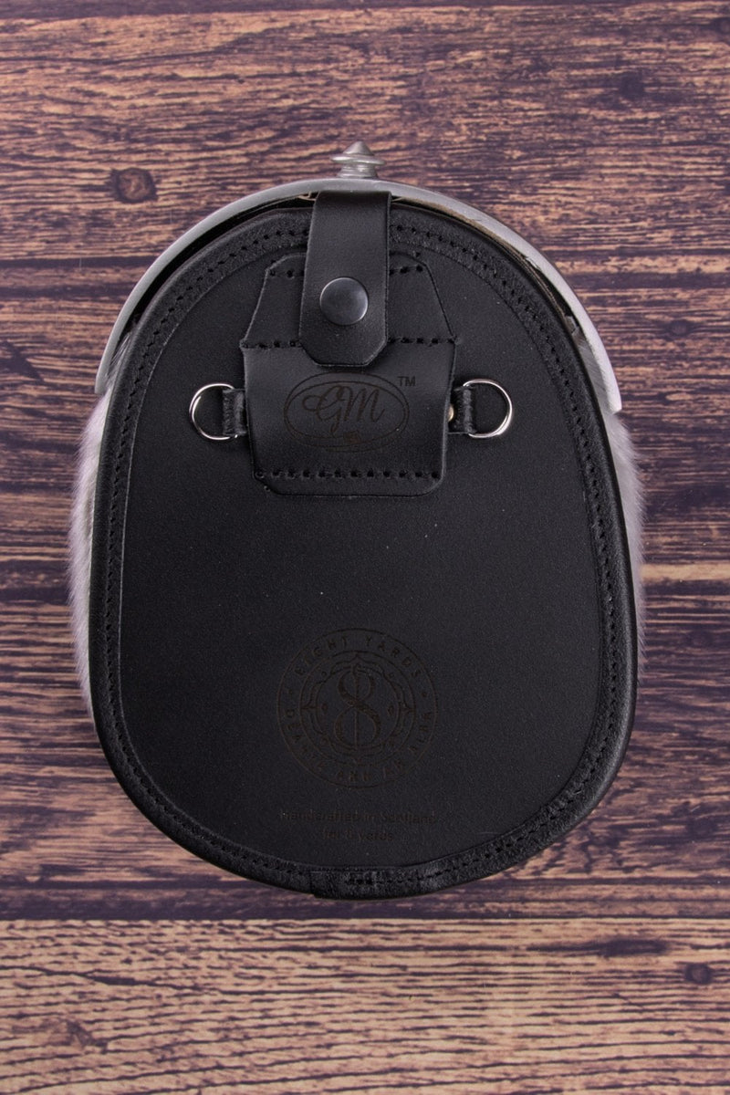 Sporran Stag Top Light Grey Seal