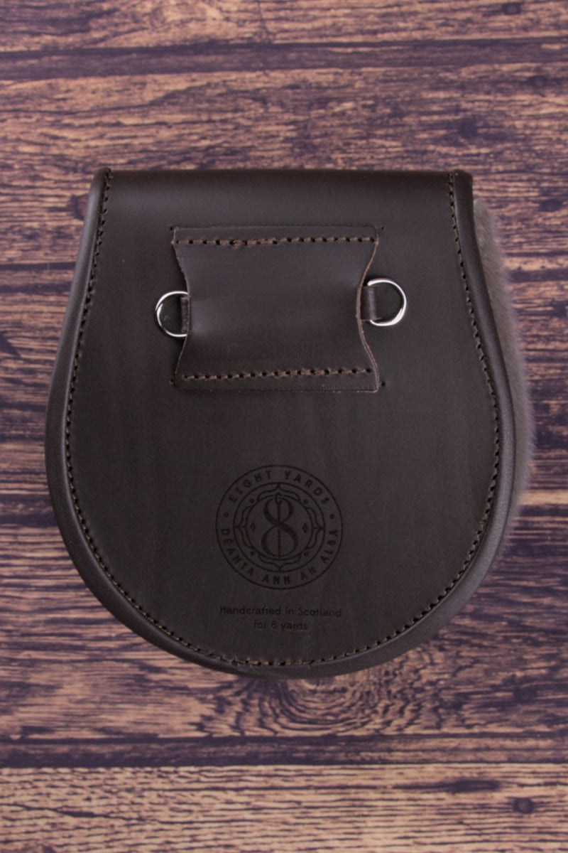 Sporran Saddlery Leather Stag Glen