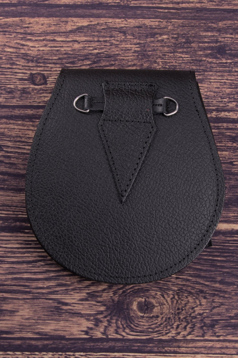 Sporran 8GS Black Leather