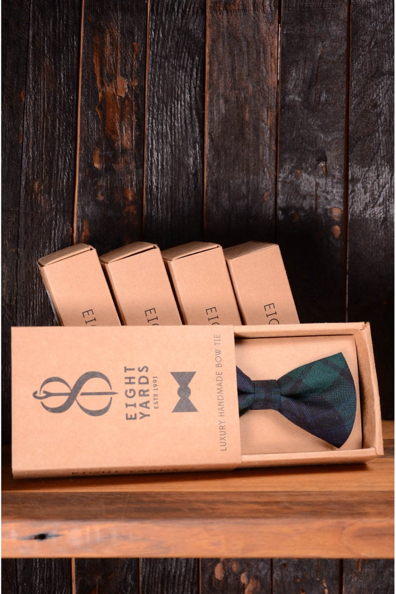 Black Watch Modern Tartan Bow Tie
