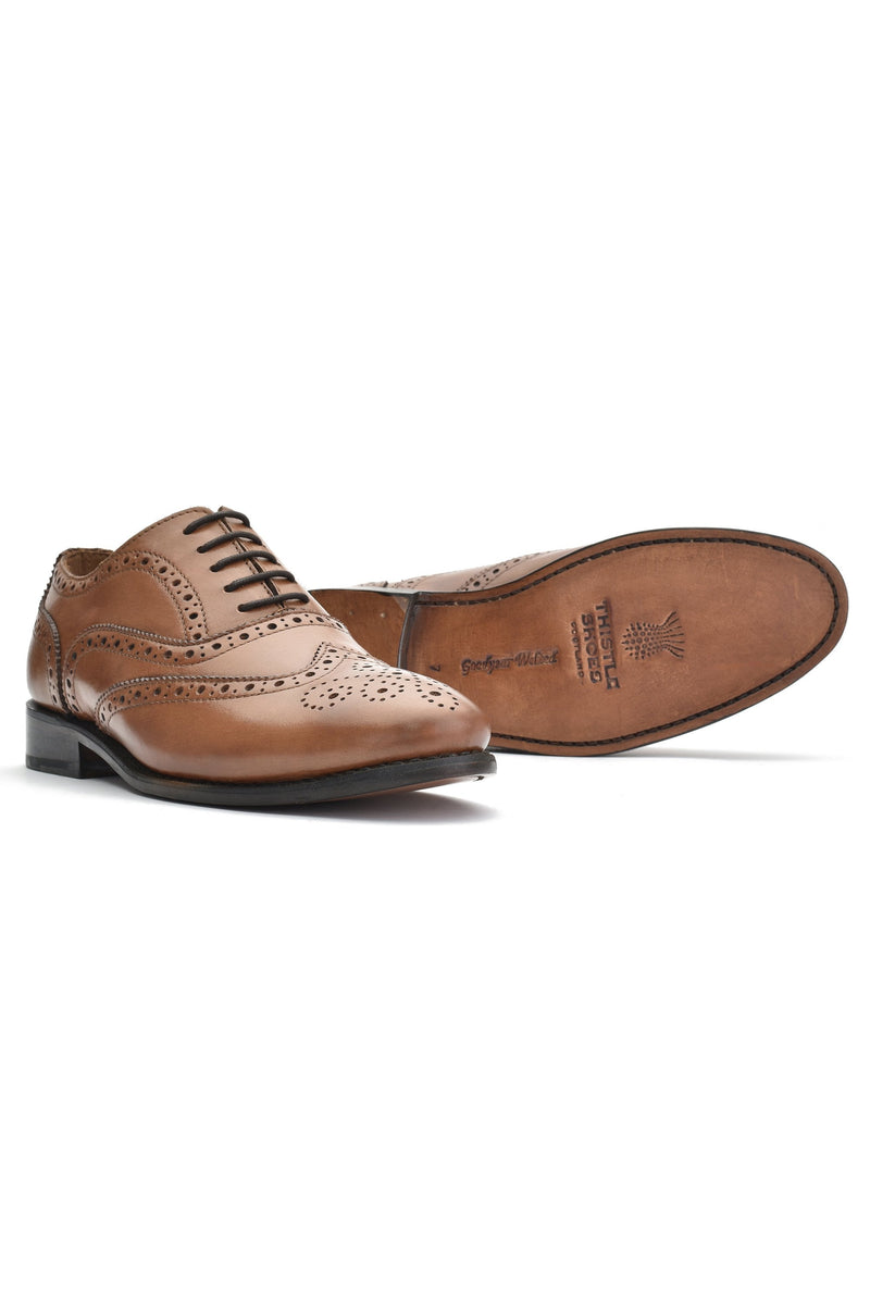 Day Brogue Camel Brown