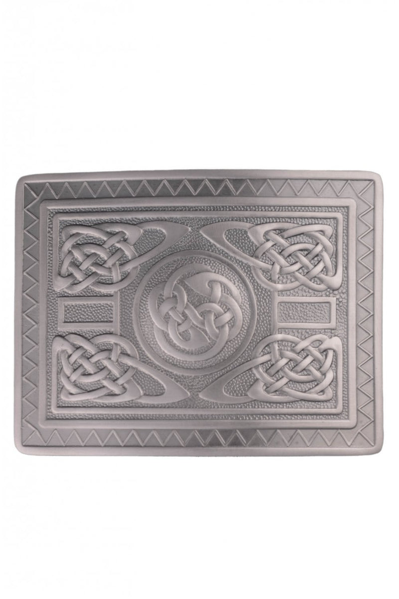 Belt Buckle Highland Swirl Antique