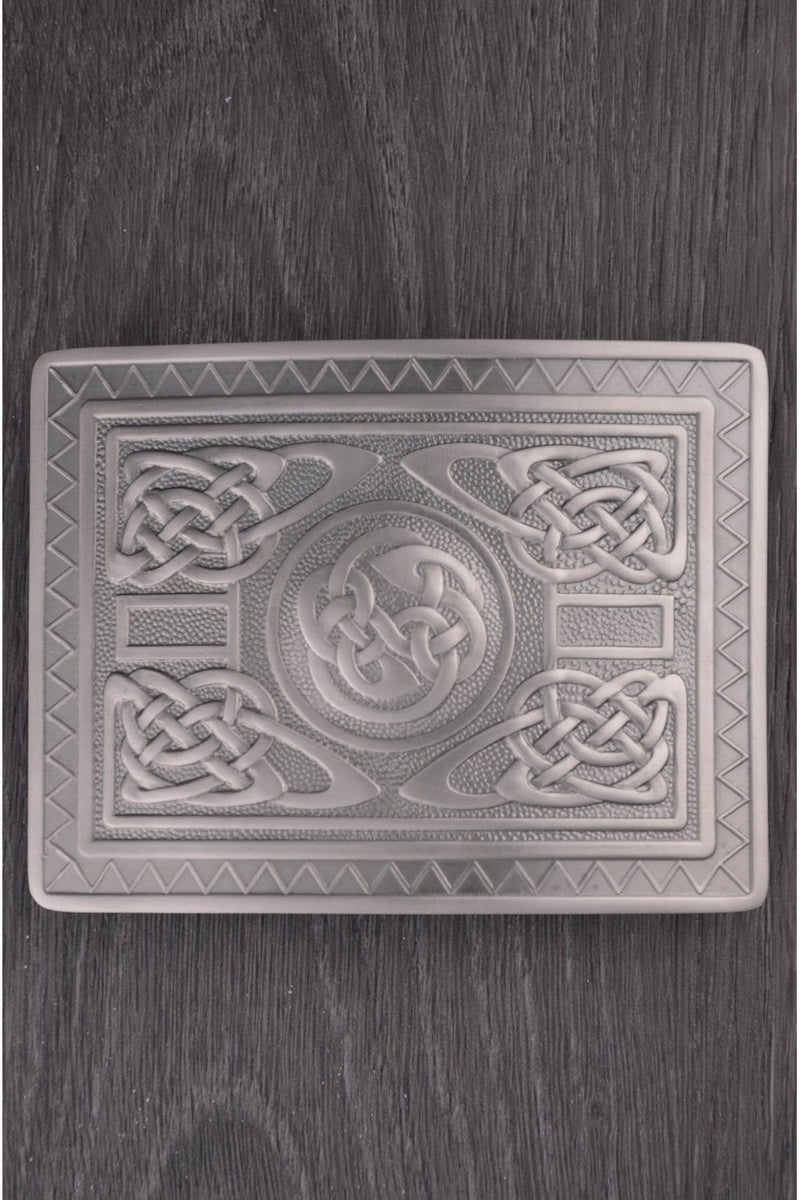 Belt Buckle Highland Swirl Antique