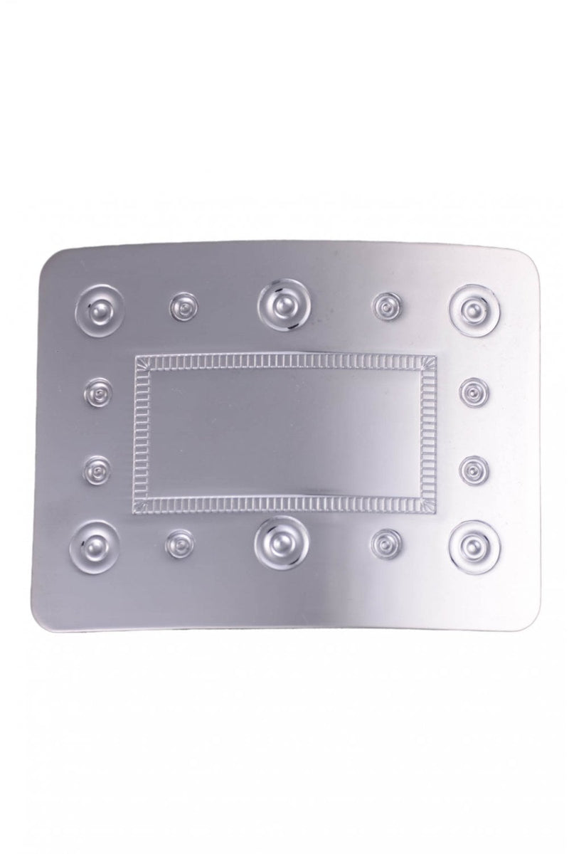 Belt Buckle Bullseye Chrome