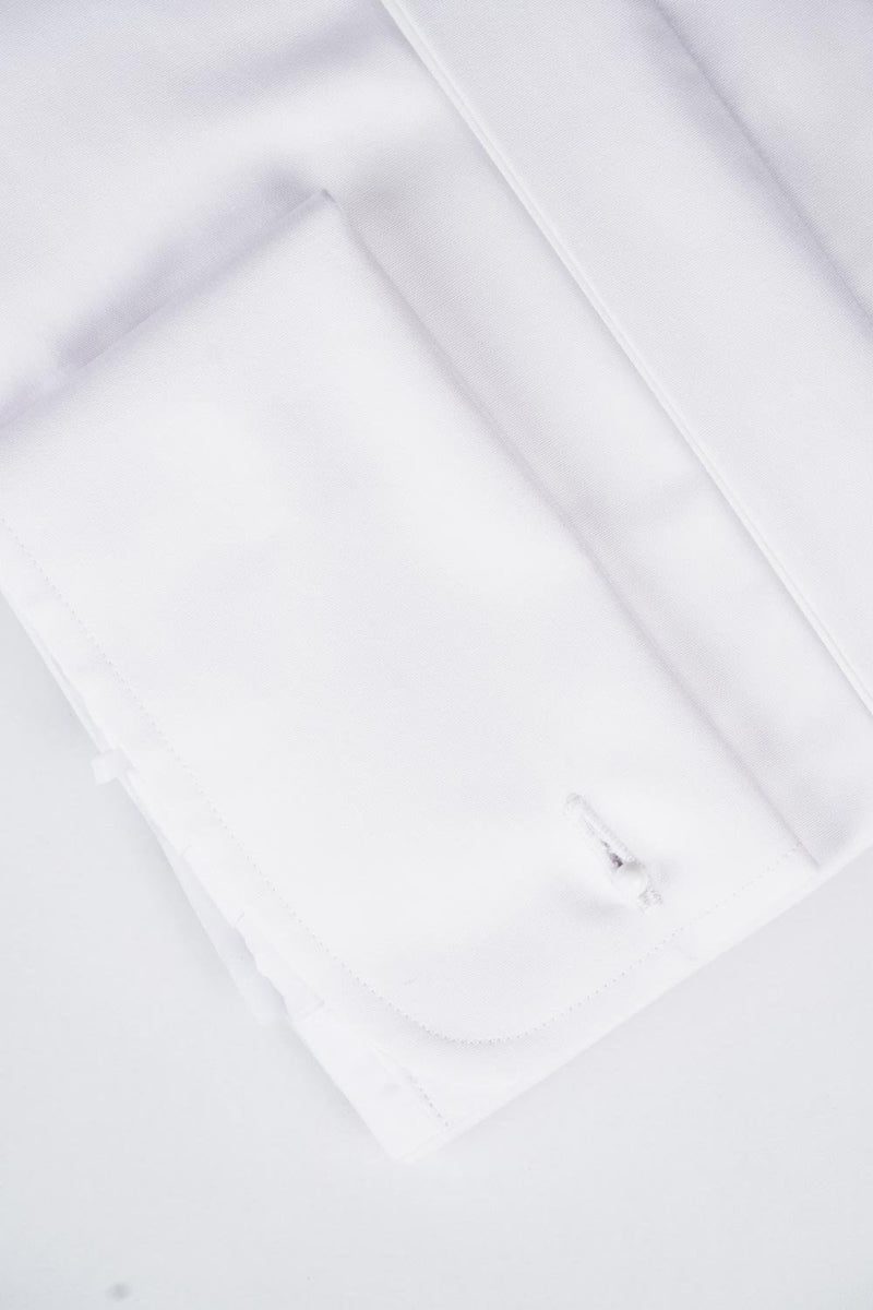 Shirt Standard Collar Plain White Classic