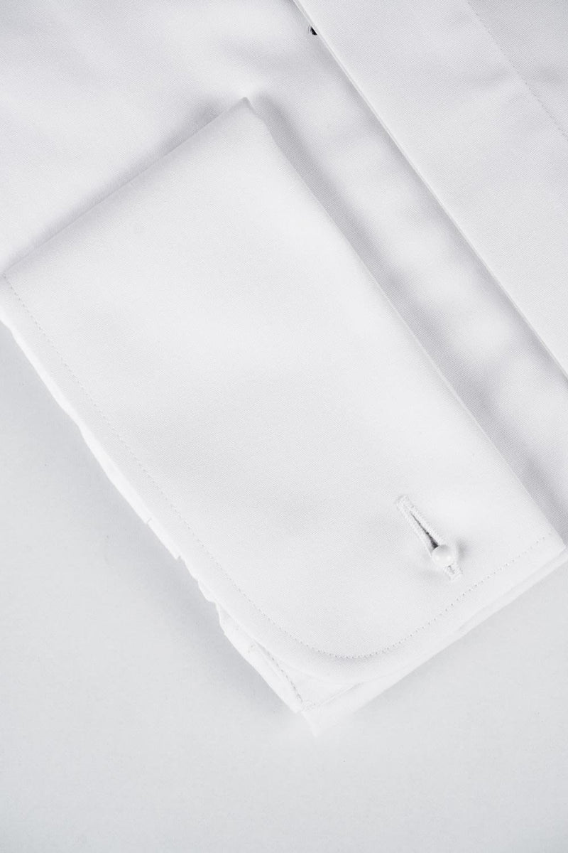 Shirt Wing Collar Plain White