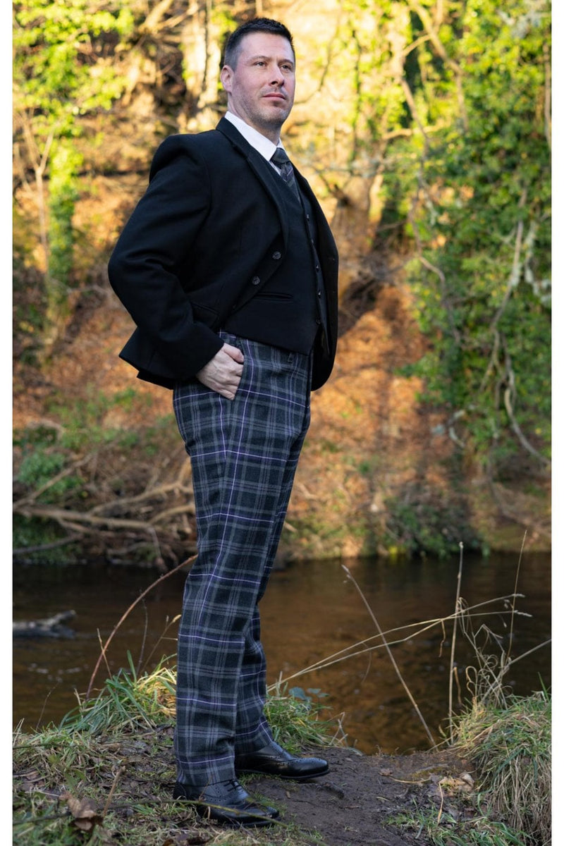 K1 Black Barathea Trews Hire Outfit