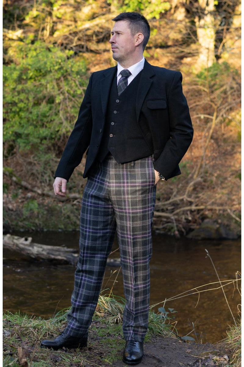 K1 Black Barathea Trews Hire Outfit